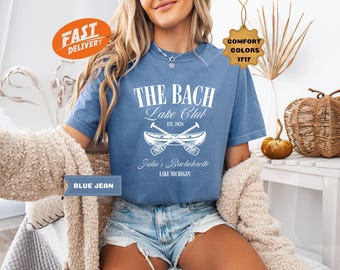 Comfort Colors Bach Lake Club 2026 Shirt: Camp Bachelorette Party Tee