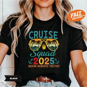 Family Cruise Squad 2025 Shirt: Matching Group Trip Tee