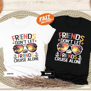 Friends Cruise Shirt: Summer Vacation Matching Group Tee