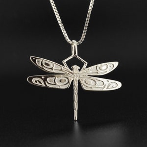 Northwest Coast Native Dragonfly Pendant