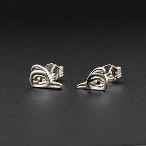 Tiny Northwest Coast Native Figurative Stud Earrings Various Designs