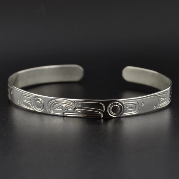 Northwest Narrow Delicate Bracelet Sterling Silver Various Designs