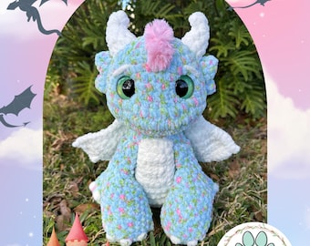Regular Dragon Crochet Pattern - *PATTERN ONLY*