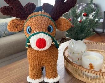 Crochet Reindeer Plushie