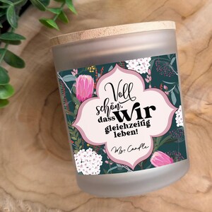 Gift for girlfriend candle with saying best friend gift for birthday colleague scented candle gift with message for best friend