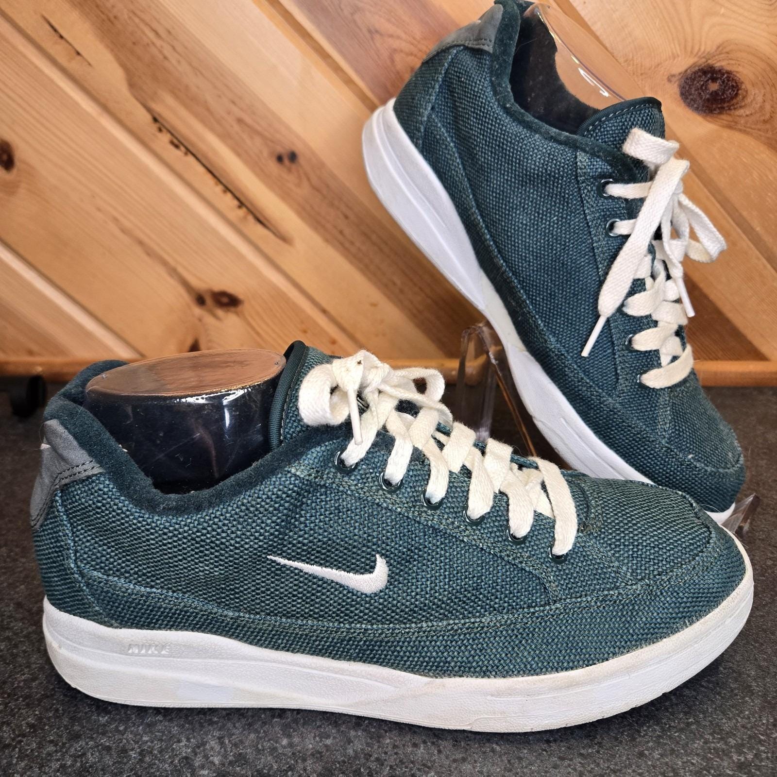 Vintage Nike GTS Midnight Blue Canvas Men\'s Size US 8.5 90\'s Y2K Skate Street... ULTRA RARE VINTAGE NIKE 1995 GTS COLLECTOR USA OLYMPICS  main image 3