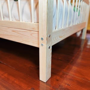 Montessori bed with 20cm legs storage space