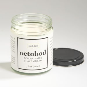 Natural Shave Cream // No Synthetic Fragrances - No Parabens - No Sulfates - No Phthalates - No Plastic - Oatmeal - B Vitamins - EcoFriendly