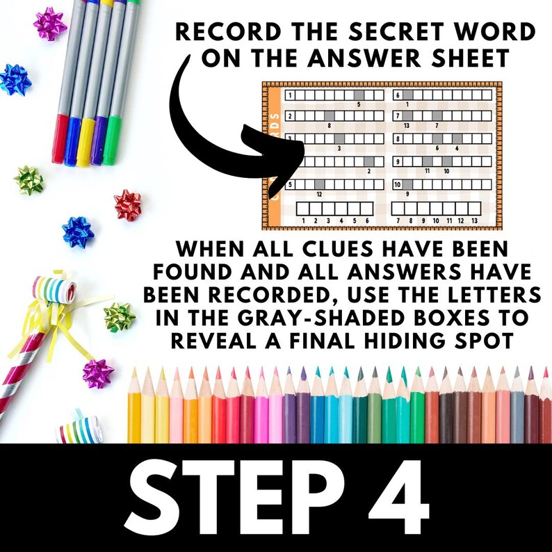 Scarecrow Scavenger Hunt for Kids, Indoor Printable Game, Riddles ...