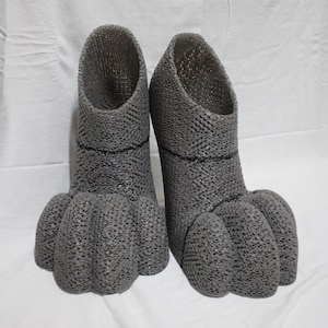 Drukowany w 3D TPU 95A Fursuit Feetpaws Digitigrate