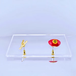 Quirky Ramen Bowl and Chopsticks Stud Earrings, Unique Asian Food-Inspired Jewelry, Fun Ramen Earrings for Food Lovers and Gift Idea