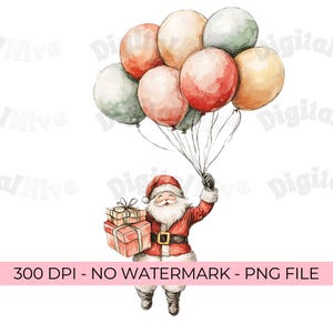Retro Santa Christmas Delivering Christmas Gifts, Funny Vintage Merry Christmas Png, Sublimation Design, Santa Claus Clipart, Santa Png