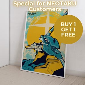 Anime Poster Print | Buy 1 Get 1 Free (Poster) | Minimalist Aesthetic Japanese Gift for Anime Fan – Anime Wall Print