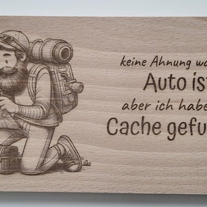 Laserdatei, Geocache, Frühstücksbrett, SVG, Lasercut, Haushalt