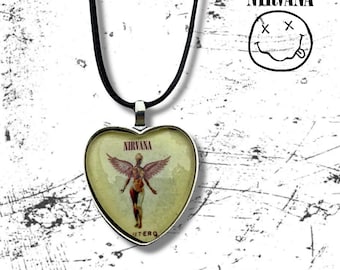 Nirvana heart pendant necklace gift