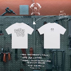 Butta Boy Legacy Graphic T-Shirt – 2008 Graffiti-Inspired Streetwear – Authentic Workwear Tee for Creatives & Leaders