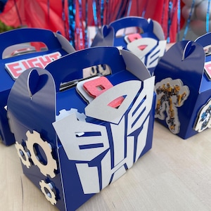 Boîtes de fête/bonbonnières Transformers Bumblebee