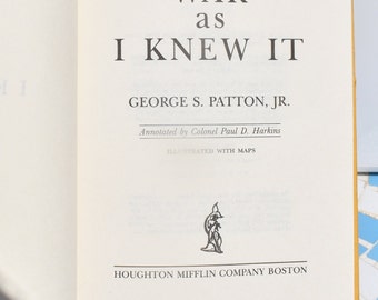 History War As I Knew It Patton Vintage FREE SHIPPING