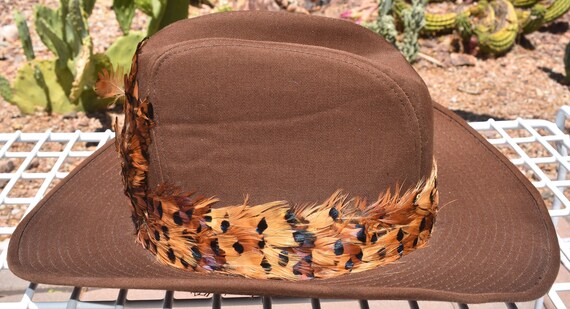 Vintage Men GA Cattleman Cowboy 7 Hat FREE SHIPPI… - image 7