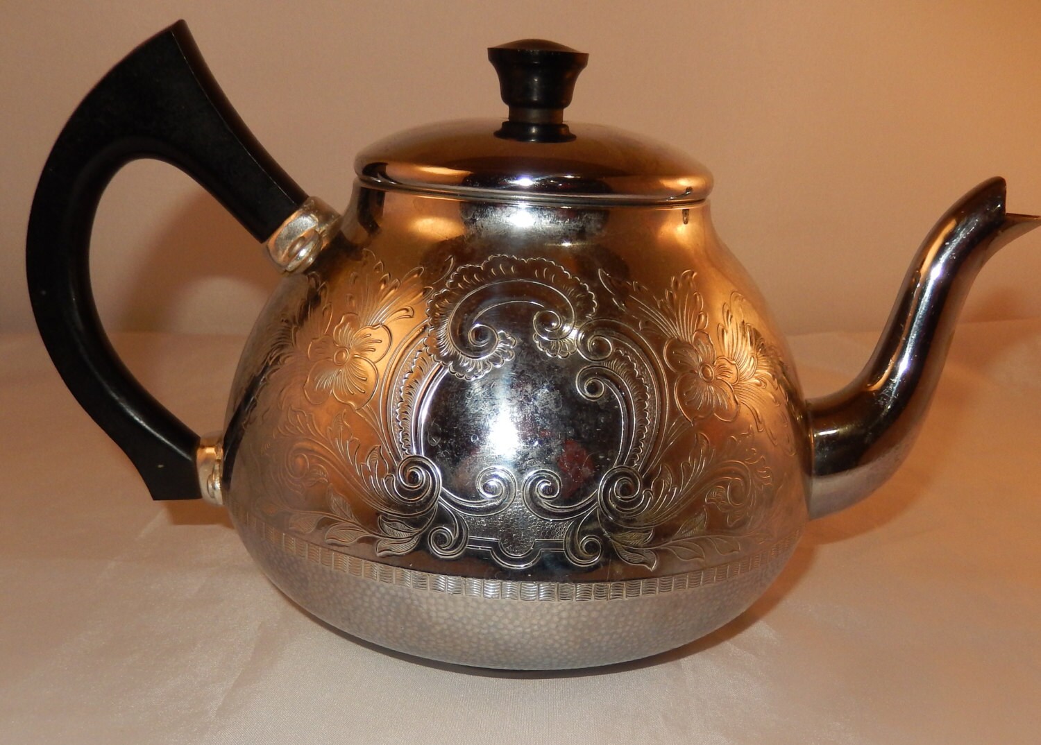 Vintage Swan Brand Teapot The Carlton 6 Cup Etsy