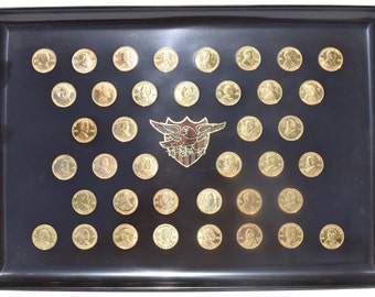 Couroc 40 Presidents Serving Tray FREE SHIPPING