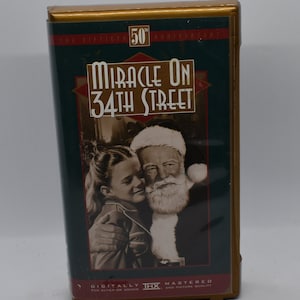Vintage Miracle on 34th Street Original Renew Tape FREE SHIPPING