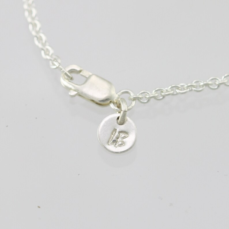 Totem Necklace with 2 Stones in Sterling Silver /& 14ky Gold with Blue Topaz and Sapphire