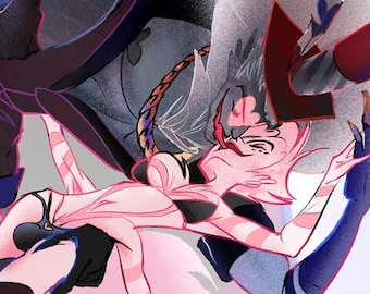 Swept Away Dancing Photo Shoot Valentino Angel Dust ValAngel fanart