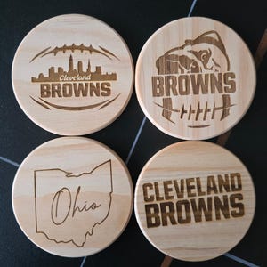 Cleveland Browns - Custom Coasters