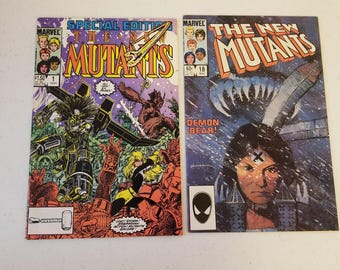 The New Mutants no 18, New Mutants Special Edition #1