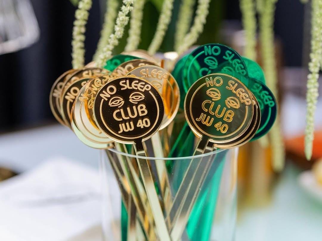 Personalized Mirror gold Logo Stir, Wedding Drink Stirrers, Mirror gold couple initial, Cocktail Bar Favor, Signature Drink, Luxury Bar Sign