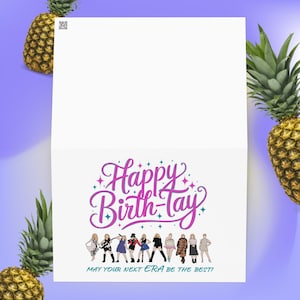 Happy Birth-Tay Swiftie Card