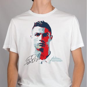 Ronaldo Shirt, Football Shirt, Gift for Football Lovers, Sports Fan Tee, Birthday Gift, Soccer Fan Shirt, Casual Style Tee