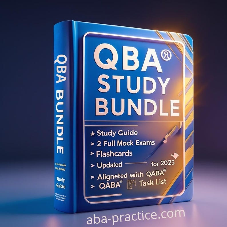 Buy Ultimate QBA® Exam Bundle: ABA Study Materials (PDF) Online in ...