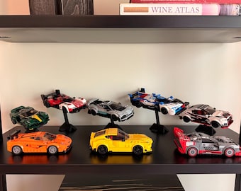 Soporte de exhibición minimalista de 6 vías para Speed Champions