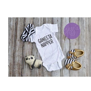 Gangsta Napper SVG - Cricut silhouet babybestanden
