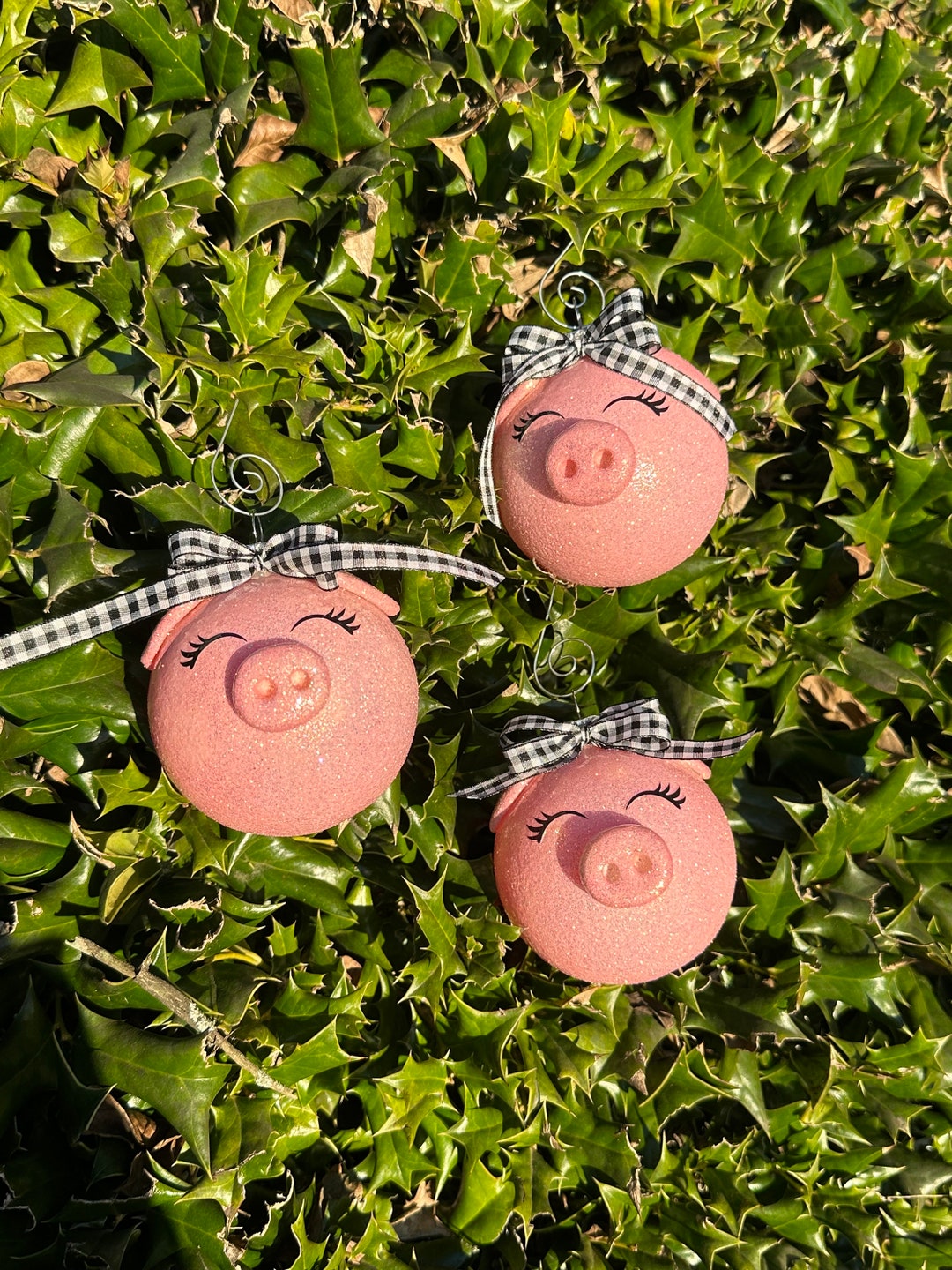 Ho Ho Hog Piggy Christmas Decoration main image 1