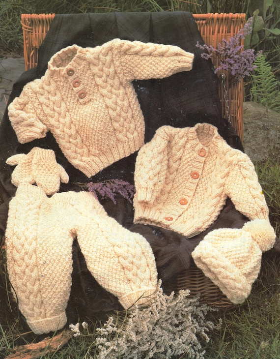 baby aran cardigan knitting patterns free