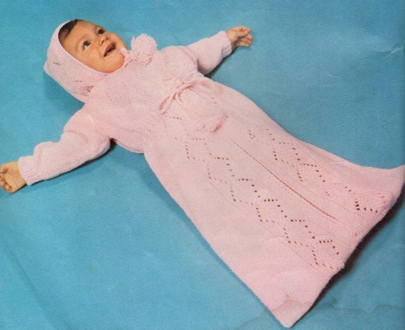 free knitting pattern for dolls sleeping bag