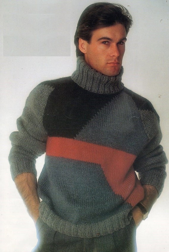 Pdf Men S Sweater Pattern Patchwork Sweater Bulky Knit Sweater Vintage Knitting Pattern Pdf Pattern Post Free Knitting Pattern Pdf Men S Sweater Pattern Patchwork Sweater Bulky Knit Sweater Vintage Knitting Pattern Pdf Pattern Post Free Knitting Pattern