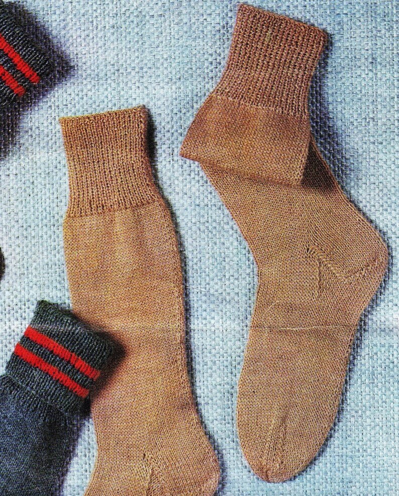 PDF Sock Pattern4 Ply Socks in three stylesthree sizestwo Etsy