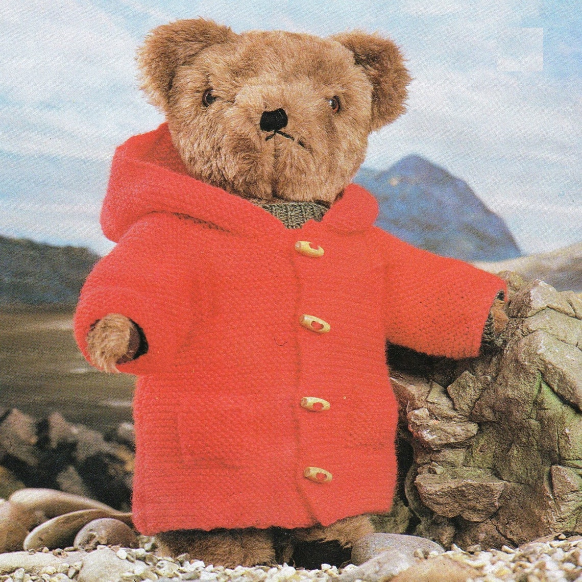 Post Free Knitting Pattern Teddy Bear Clothes Knitting Etsy