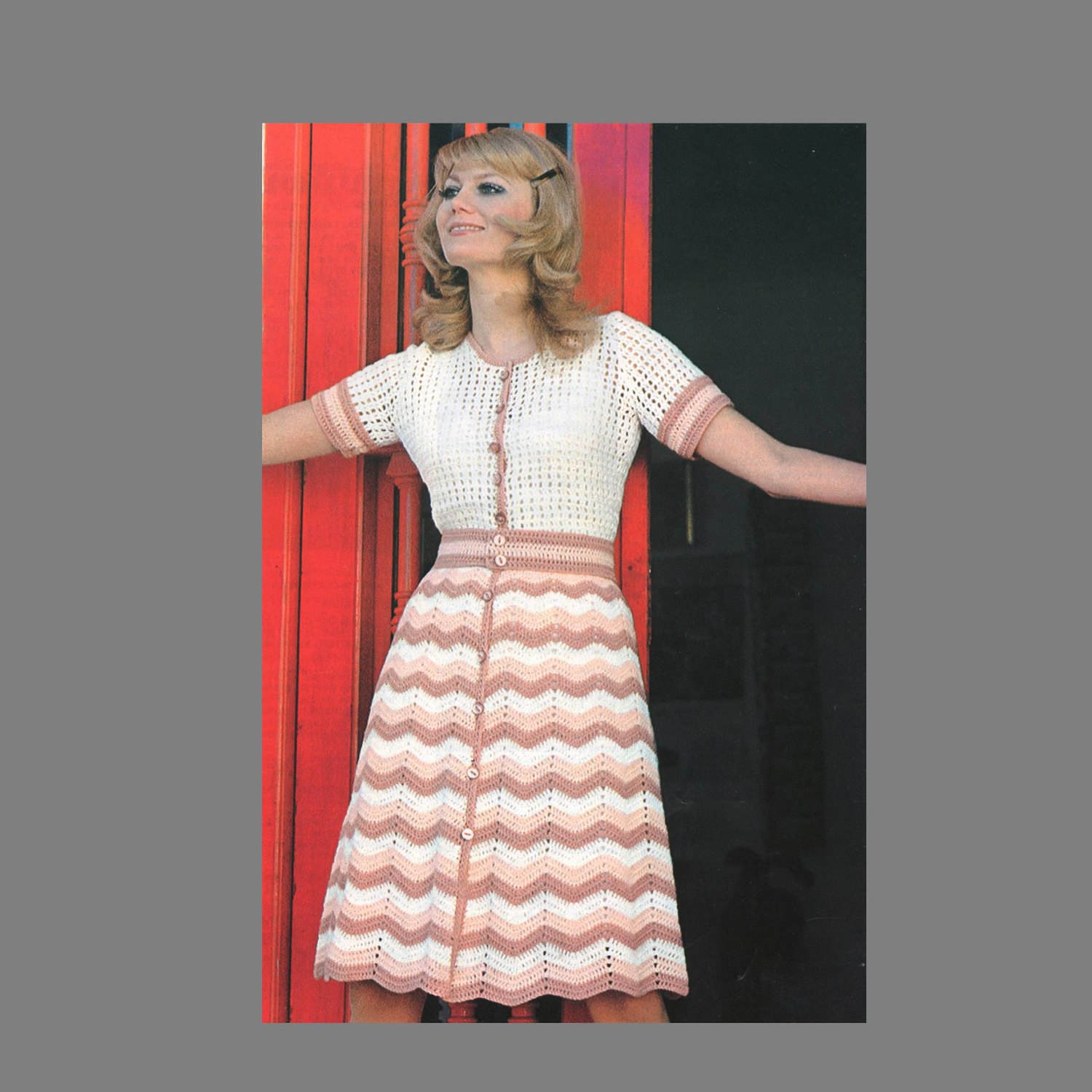 vintage crochet dress pattern free
