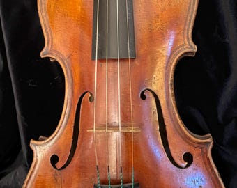 Violin attributed to Ferdinand August Vincenz Homolka 1876 in fine condition.