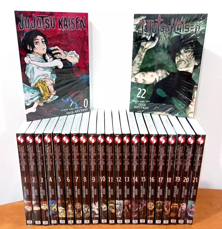 Jujutsu Kaisen Manga Set English - Etsy