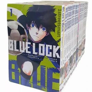 Blue Lock Manga Volume 1-27 Complete volledige set Engelse versie Comic van Yusuke Nomura GRATIS DHL Express-verzending