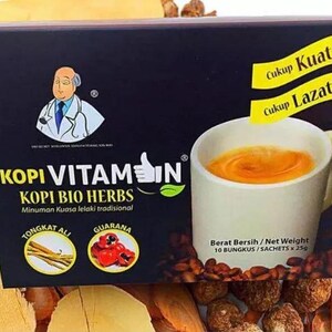 2 Box Kopi Vitamin Original Coffee EXP: 04/25 (10 sachets/box)