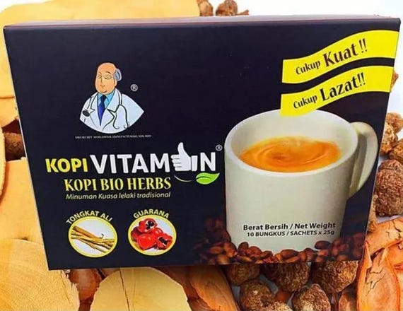 2 Box Kopi Vitamin Original Coffee EXP: 04/25 (10 Sachets/box) - Etsy