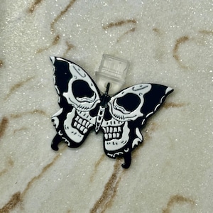 Skeleton | Butterfly | Dust Plug | Phone Charm | Ereader Charm | USB-C | Lightning | Cellphone | Kindle Dust Plug | iPhone Dust Plug