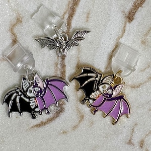 Bat skeleton | dust plug | phone charm | ereader charm | usb-c | lightning | cellphone | kindle dust plug | iphone dust plug | android charm